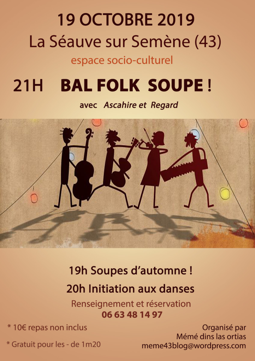 Bal folk & soupe (la Séauve-sur-Semène)