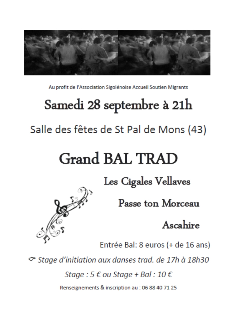Grand bal trad’ (Saint Pal de Mons)