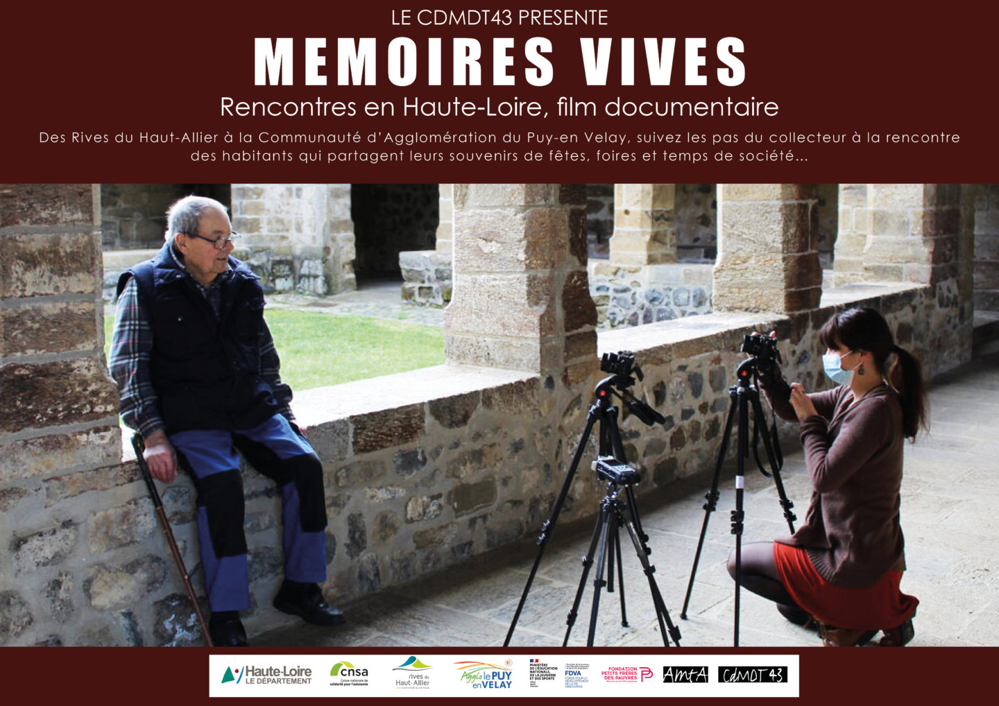 Projection des documentaires « Mémoires vives » & « Paroles du Mézenc » [Chanteuges]